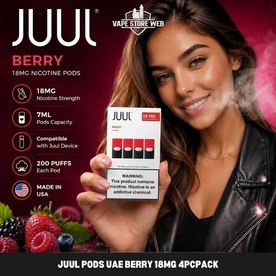 JUUL Pods Berry and Modern Dubai Living